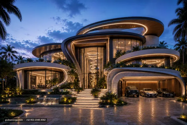 Arsitektur untuk Kabupaten Banjar. — pandangan arsitektur 3