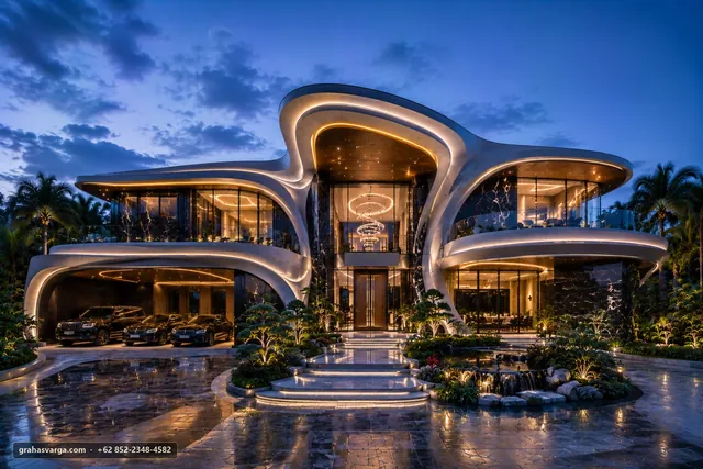 Arsitektur lokal Kabupaten Kotabaru — Graha Svarga